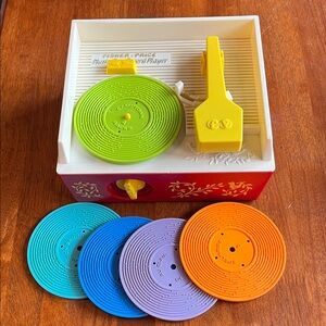 Fisher-Price Music Box Record Player Vintage
